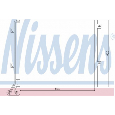 94115 NISSENS Конденсатор, кондиционер
