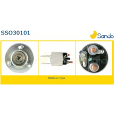 SSO30101 SANDO Тяговое реле, стартер