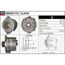 DRZ0115 DELCO REMY Генератор