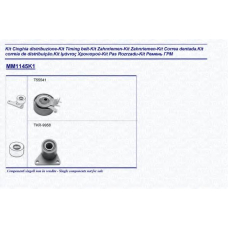 341311451101 MAGNETI MARELLI Комплект ремня грм