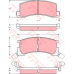 GDB871 TRW Комплект тормозных колодок, дисковый тормоз