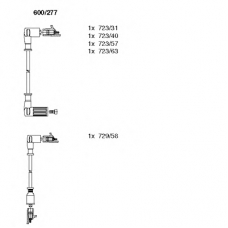 600/277 BREMI Комплект проводов зажигания