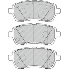 FDB4279 FERODO Комплект тормозных колодок, дисковый тормоз