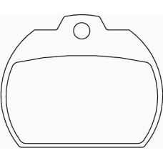 MDB1080 MINTEX Комплект тормозных колодок, дисковый тормоз