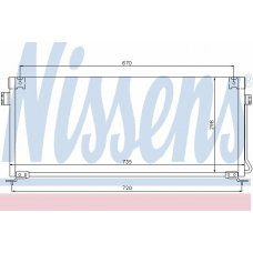 94507 NISSENS Конденсатор, кондиционер