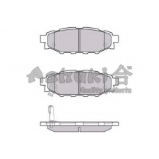 S011-50J ASHUKI Комплект тормозных колодок, дисковый тормоз