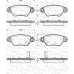 363702161048 MAGNETI MARELLI Комплект тормозных колодок, дисковый тормоз