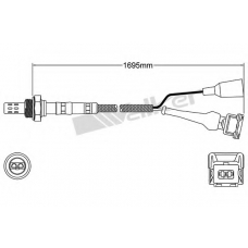 250-23069 WALKER Лямбда-зонд