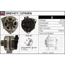 DRB1471 DELCO REMY Генератор