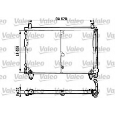 816955 VALEO Конденсатор, кондиционер