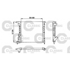 316658 VALEO Радиатор, охлаждение двигателя