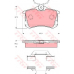 GDB1416 TRW Комплект тормозных колодок, дисковый тормоз