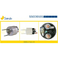 SSO30101.0 SANDO Тяговое реле, стартер