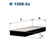 K1208-2X FILTRON Фильтр, воздух во внутренном пространстве