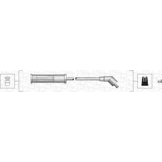 941318111002 MAGNETI MARELLI Комплект проводов зажигания