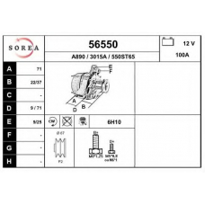 56550 EAI Генератор