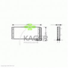 94-6097 KAGER Конденсатор, кондиционер