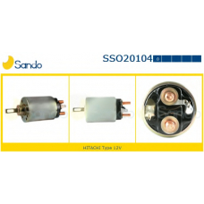 SSO20104.0 SANDO Тяговое реле, стартер