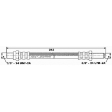 FBH6563 FIRST LINE Тормозной шланг