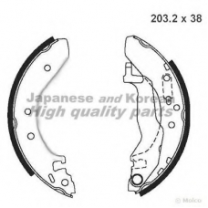 H046-05 ASHUKI Комплект тормозных колодок