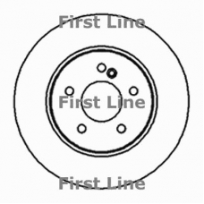 FBD834 FIRST LINE Тормозной диск