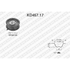 KD457.17 SNR Комплект ремня грм