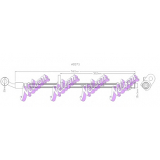 H5573Q Brovex-Nelson Тормозной шланг