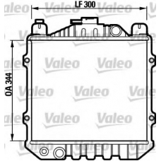 731093 VALEO Радиатор, охлаждение двигателя