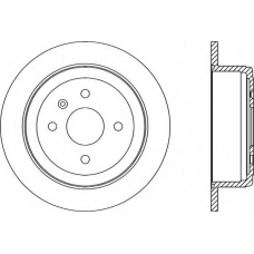 BDR2012.10 OPEN PARTS Тормозной диск