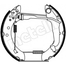 51-0173 METELLI Комплект тормозных колодок