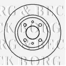 BBD4002 BORG & BECK Тормозной диск