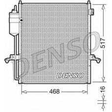 DCN45004 DENSO Конденсатор, кондиционер