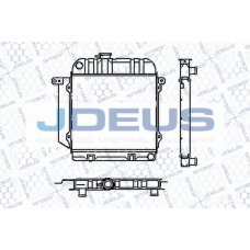 RA0050020 JDEUS Радиатор, охлаждение двигателя