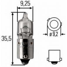 8GH 007 643-171 HELLA Лампа накаливания; лампа накаливания, стояночный /