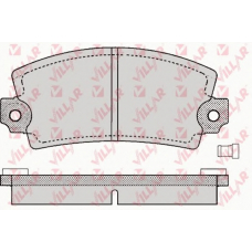 626.0129 VILLAR Комплект тормозных колодок, дисковый тормоз