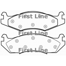 FBP1575 FIRST LINE Комплект тормозных колодок, дисковый тормоз