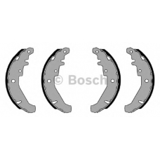 F 026 004 630 BOSCH Комплект тормозных колодок