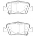 FD7341A NECTO Комплект тормозных колодок, дисковый тормоз