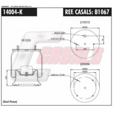 B1067 CASALS Кожух пневматической рессоры
