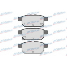 AC0581571D AC Delco Комплект тормозных колодок, дисковый тормоз