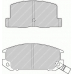 FSL470 FERODO Комплект тормозных колодок, дисковый тормоз