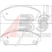 36730 ABS Комплект тормозных колодок, дисковый тормоз