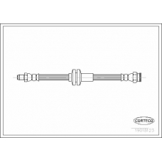 19018123 CORTECO Тормозной шланг