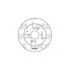 DF2669 TRW Тормозной диск