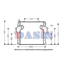 137100N AKS DASIS Интеркулер