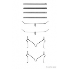 J3662005 HERTH+BUSS JAKOPARTS Комплектующие, колодки дискового тормоза