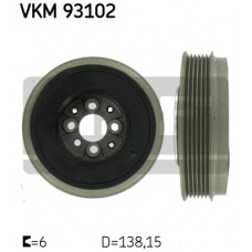 VKM 93102 SKF Ременный шкив, коленчатый вал