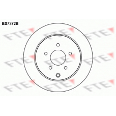 BS7372B FTE Тормозной диск