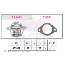 7.8364 FACET Термостат, охлаждающая жидкость