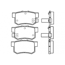 21719 146  0 5 T4067 TEXTAR Колодки тормозные